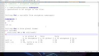 C++ Basic Tutorial|001|namespace and scope operator