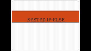 C program to find largest among three numbers using nested if-else