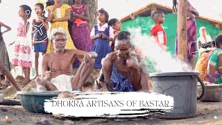 Dhokra artisans of Bastar: a steaming atmosphere and skillfully hands