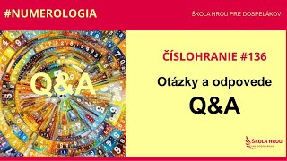 Číslohranie  ŠPECIÁL 136 - Otázky a odpovede (Q\u0026A)