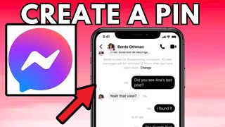 How To Create PIN in Messenger | Reset End-to-end Encrypted Chat PIN Code