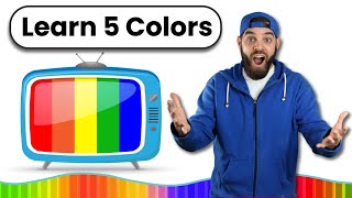 What Color Is It? | Learn Colors for Kids | red, blue, orange, green, yellow