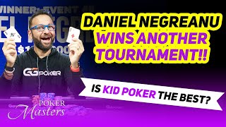 Daniel Negreanu Crushes Poker Masters Final Table!