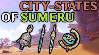 Xiphos and the Seven Cities of Sumeru - The Tulaytullah Series (Genshin Impact Lore)