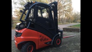 648-1550: Linde gas forklift