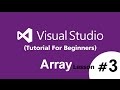 Visual Basic.Net 2015 Beginner | Array Declaration and Add/Remove items in ListBox - Part 3