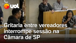 Fernando Holiday e Luana Alves batem boca em sessão na Câmara de SP: 'Cala a boca'