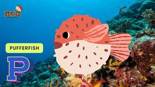 Learn ABC Sea Animals song for Kids | Learn Alphabets, English and Animals for Kids #abcd