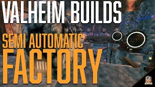 HOW TO BUILD THE SEMI AUTO FACTORY IN VALHEIM (Workshop mk.3)