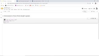 Python program for convolution of two finite length signals | convolution in python (DSP)