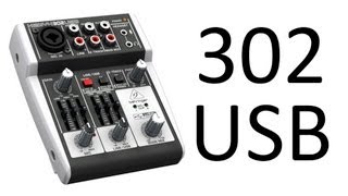 Behringer XENYX 302 USB ミキサー レビュー