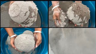 Asmr- Grainy sand dry+water crumbling satisfying asmr #saasmr