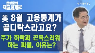 美 8월 고용통계가 골디락스라고요? 주가 하락과 곤혹스러워하는 파월 이유는?/ 한상춘의 지금세계는 / 한국경제TV