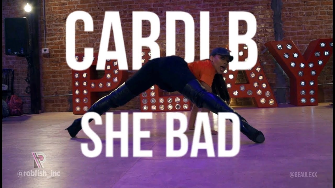 CARDI B | SHE BAD Ft. YG - ALEXIS BEAUREGARD CHOREOGRAPHY - YouTube