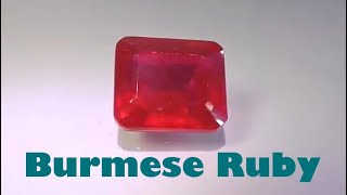 Burmese Ruby Pathor (বার্মিজ রুবি পাথর) - Rashi Ratno Pathor