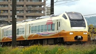 臨時快速「十日町地そばまつり号」E653系新ﾆｲU106編成　臨9732M　新潟→十日町