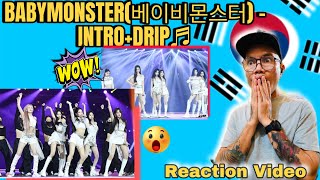 Reaction to: INTRO+DRIP♬  BABYMONSTER(베이비몬스터) - 🇰🇷: Filipino Reaction 🇵🇭