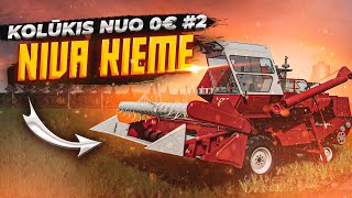 KOLŪKIS NUO 0 EURŲ 2 dalis // Farming Simulator 22 Lietuviškai