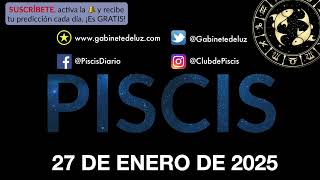 Horóscopo Diario - Piscis - 27 de Enero de 2025.