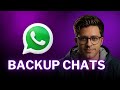 Backup Your WhatsApp Chats to Google Drive!
