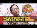 Begini Respon Mahfud MD Terkait Program Makan Siang Gratis di APBN 2025