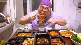 고아재!삼겹살 \u0026 비빔국수는 꿀조합!│삼겹살, 고추장삼겹살 먹방 Mukbang Eatingshow [Spicy Grilled Pork Belly, Spicy Noodles]