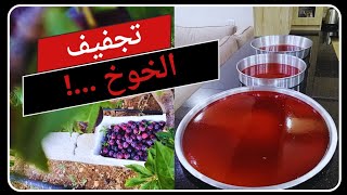 تجفيف الخوخ  (خبيصة خوخ او راحة تركية بنكهة الخوخ )🫐👏