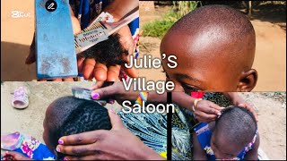 Raw and uncut 🥱village saloon with amazing cutting machines.