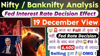 nifty prediction for tomorrow | bank nifty tomorrow prediction | nifty 50 tomorrow prediction 19 dec