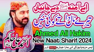 New Heart 💖Touching Naat | Ahmad Ali Hakim | Aey Amna Dey Jania | Ahmad Ali Hakim | New Naat 2024