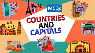 Important Country and Capitals | 35 most important MCQs