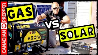 Solar Vs Gas Generators for Prepping and Survival | Inergy Apex