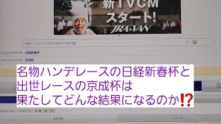 予想屋松ちゃんの【G2】日経新春杯と【G3】京成杯の予想とその買い目を発表します⁉️｢競馬予想｣#競馬 #142