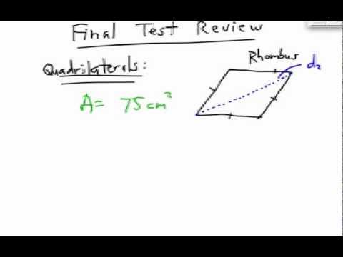 How to Find Area of a Rhombus: Missing Diagonal How to Find Area of a Rhombus: Missing Diagonal