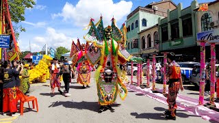 众 神 醒 狮 巡 游 茨 厂 街 | 关平太子千秋宝诞遊行 2023 | 汉寿堂文化街体育会庆神诞 | Guan Ping Parade 2023