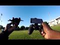 $50 sky hunter x8 foldable 720p drone flight review