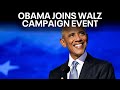 Obama joins Walz at campaign rally | FOX 29 News Philadelphia