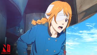 Drifting Dragons | Multi-Audio Clip: Sky Pirates! | Netflix Anime