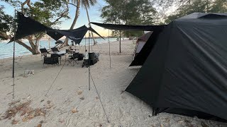 Vlog1 : first trial camping!! @sunrise camp kg pungai..