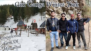 Giri Ganga || Winter Trek || Unexplored Gem || Kharapathar ||Shimla ||YOgesh ThakUr