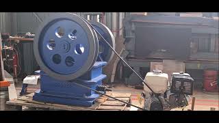 Film erster Versuch Honda GX390 an Backenbrecher