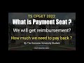 ts cpget 2022 what is payment seat osmania university hyderabad cpget2022