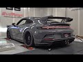 Porsche 992 GT3 feat. FULL Akrapovic Titanium Exhaust System | Start Up, Revs & DYNO PULLS!