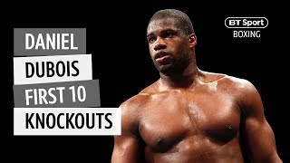 Countdown: Daniel Dubois' first 10 knockouts