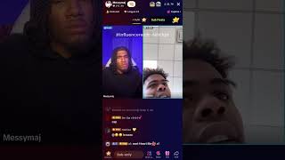 MessyMaj on TikTok Live with the tea! ☕️ | Wooda, Azyia, and Raud drama👀