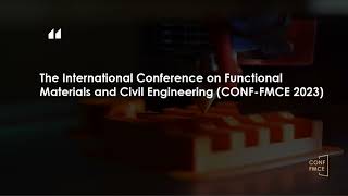 CONF-FMCE 2023 - Welcome to the online conference!