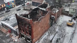 'Those are our neighbors': Community reacts to the fire that destroyed Mulligan’s Brick Bar