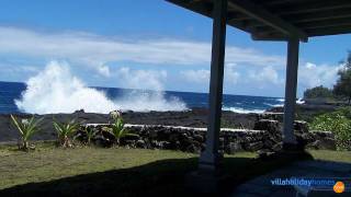 Oceanfront vacation rental in Hilo, Hawaii