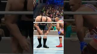 WWE 2K22 Kurt Angle Finisher Angle Slam To Big Show #shorts #kurtangle #trending #viral