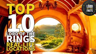 Top 10 LORD OF THE RINGS Real-Life locations!
